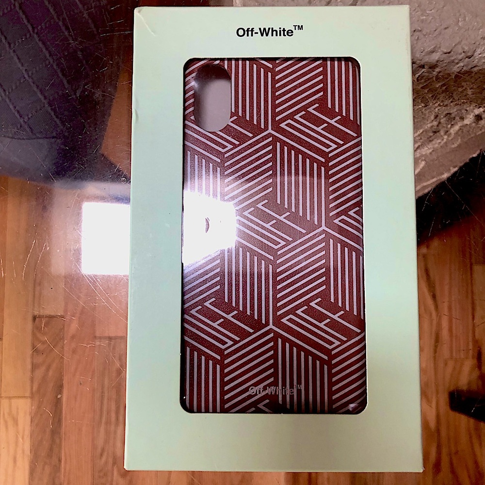 iPhone X off white case